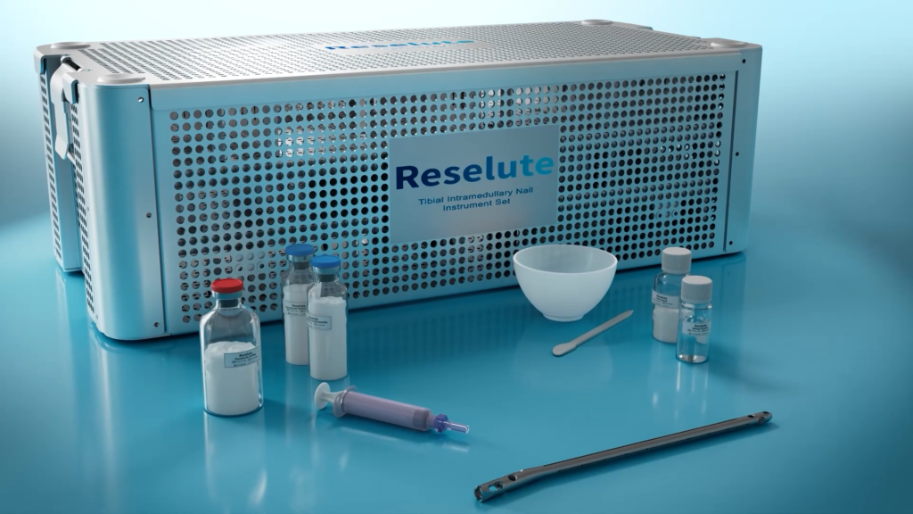 the full Reselute instrument set 